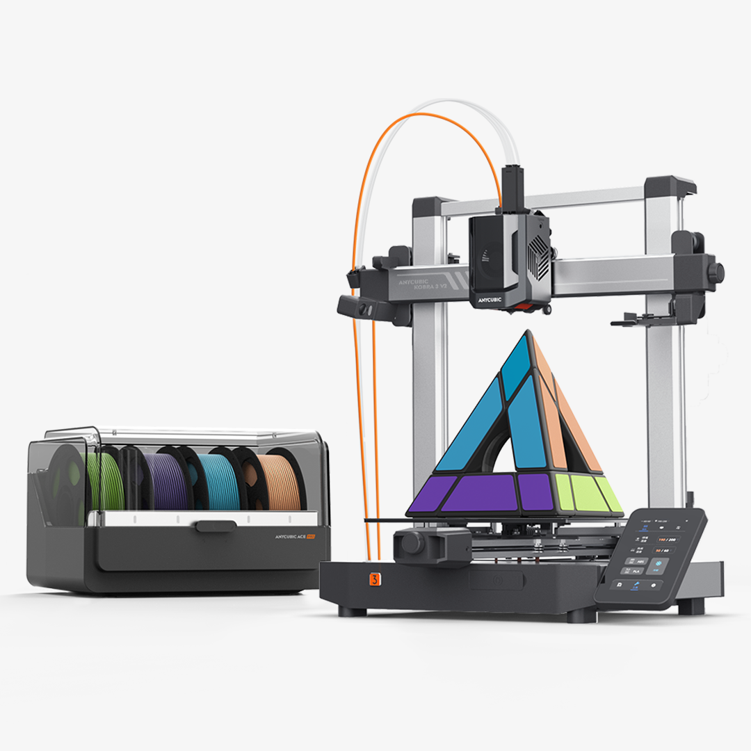 Kobra 3 V2 Combo 3D Printer: Vibrant, Versatile, Visionary