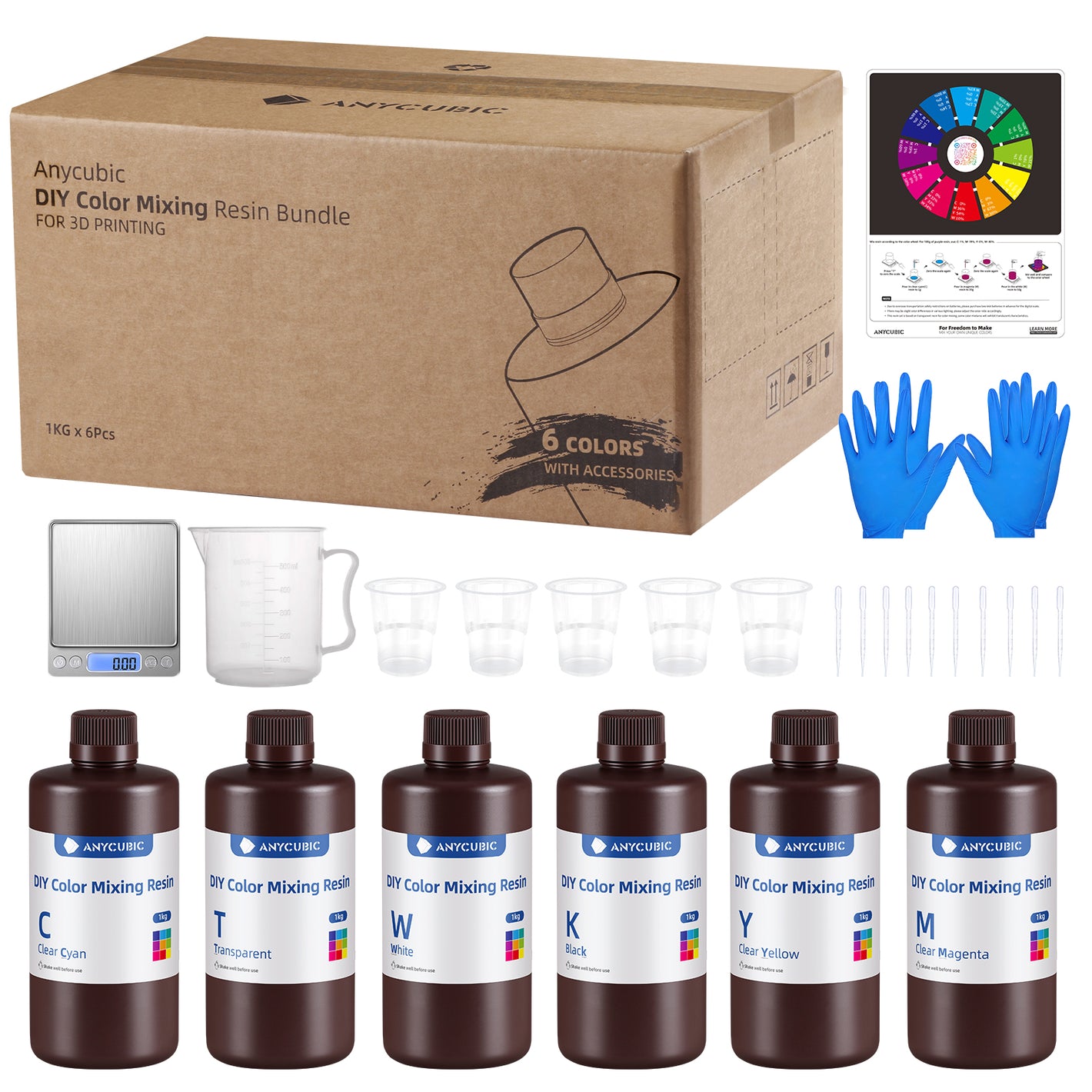 DIY Color Mixing Resin